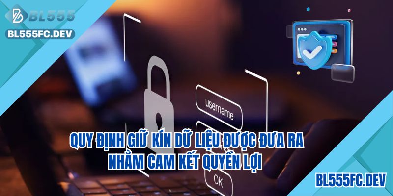 Quy định giữ kín dữ liệu được đưa ra nhằm cam kết quyền lợi